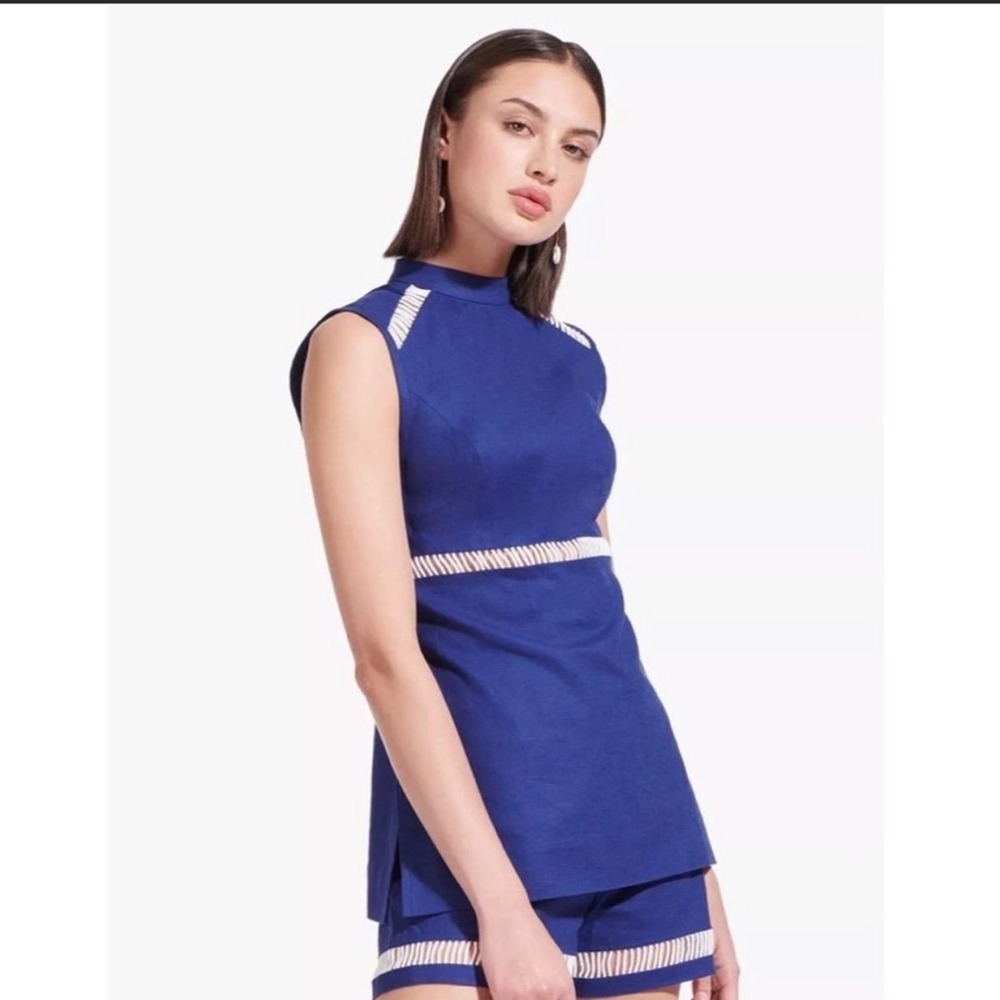 Staud Atlas Top Blue Size 10